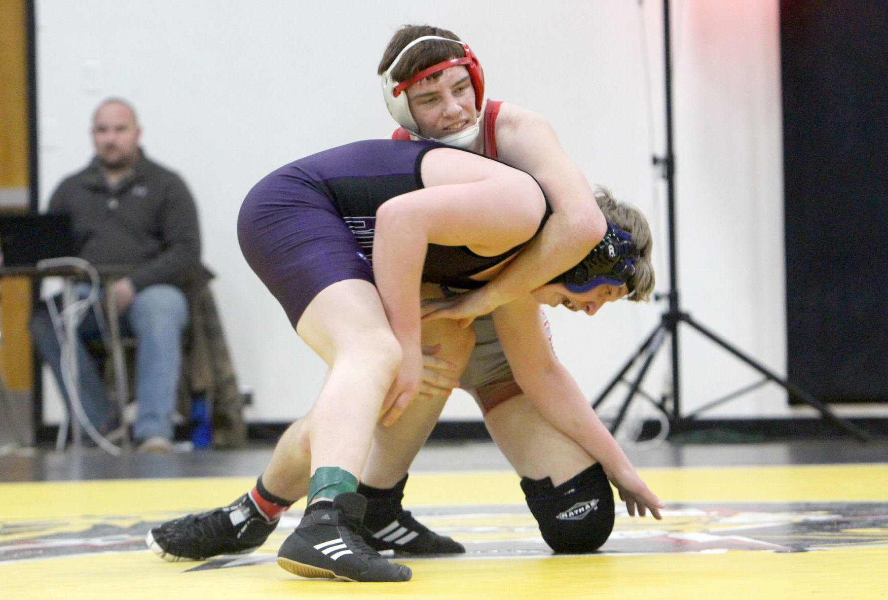 Division 3 wrestling regionals at Cadott 2-9-19